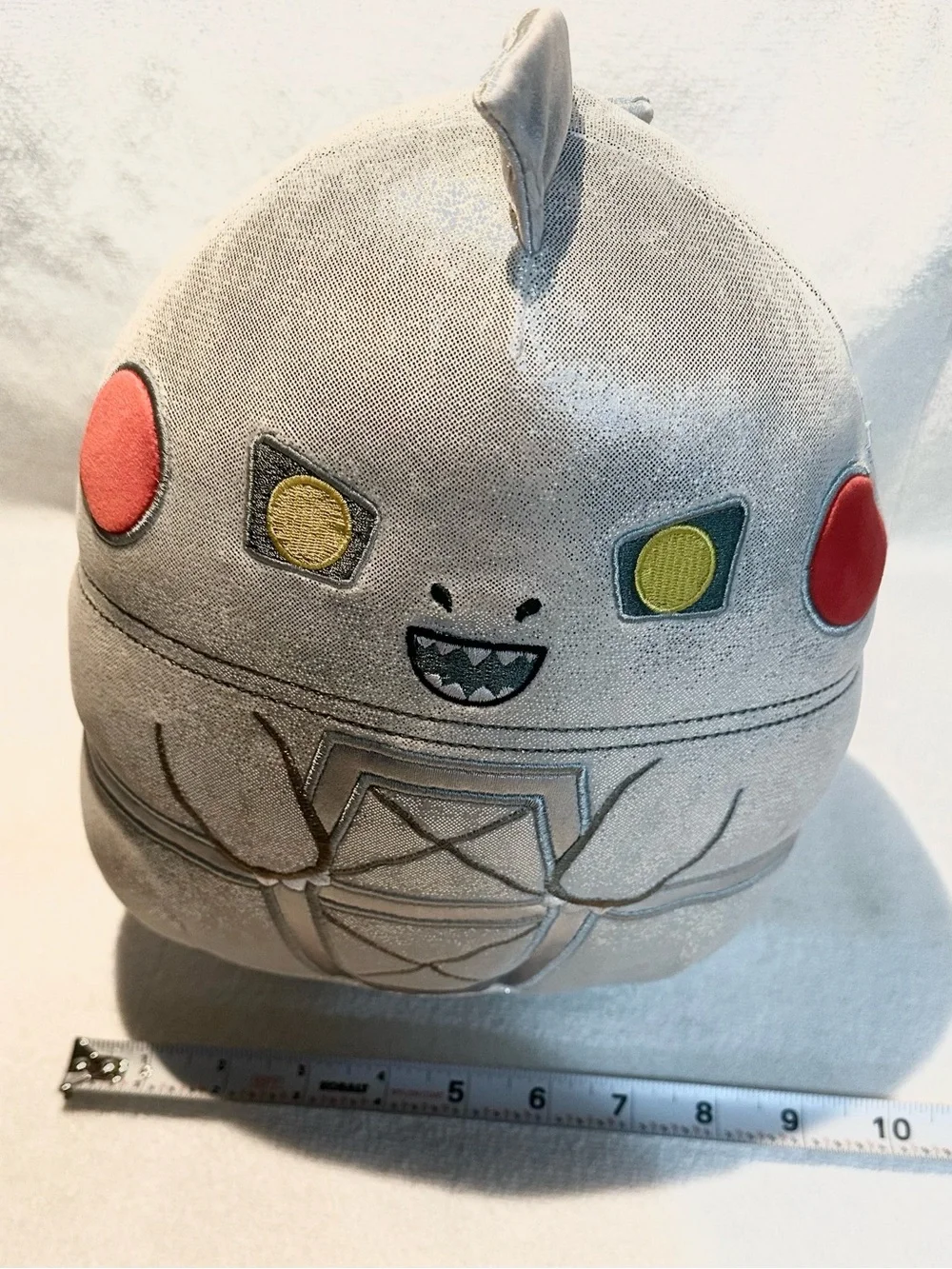 Squishmallow MECHAGODZILLA 10” Stuffed Plush - GODZILLA SQUAD